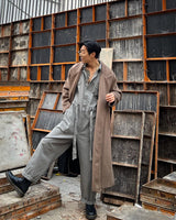 アジャンプスーツザットフィッツライクアコート / A jumpsuit that fits like a coat 3COLOR