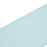 BIG SCRIPT LOGO EMBOSSING SWEAT PANTS SKYBLUE 