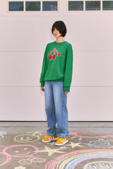 KIRSH X MISAKI KAWAI SWEATSHIRT [GREEN]