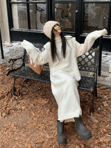 ケープポーラーロングニットドレス / Cape Polar Long Knit Dress