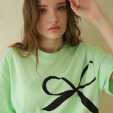 ミントリボンTシャツ