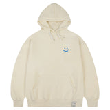 [UNISEX] SKYクラウドドローイングスマイルパーカー