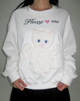 PLEASE♥ME SWEATSHIRT