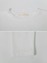 Basic Crop Long Sleeve T-shirt (3color)