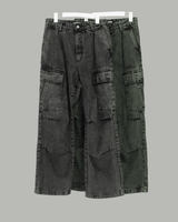 Stae cargo denim pants