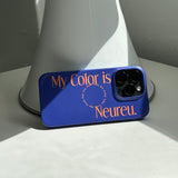 マイカラーケース / My Color Case (Blue Slim Hard)