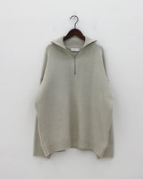 オレインハーフジップアップニット / Orein Half Zip Up Knit (6color)
