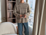 Dミックスオーバーニット / ASCLO D Mix Over Knit (3color)