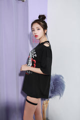 オフカットショートスリーブTシャツ / TOP(6364) off-cut short sleeve tee