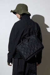ナイロンキルテッドブリーフケース / Nylon Quilted Briefcase