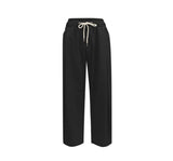 ヌードルストラップバンディングワイドパンツ/Noodle Strap Banding Wide Pants_3color