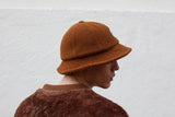 NUVOLINO FLEECE BUCKET HAT [BROWN] (6612859453558)