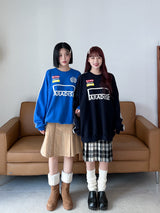 スポーティラインスウェットシャツ/Sporty Line Sweatshirt (2color)