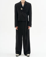 ロンドアイレットスラックス / [自主製作] Lond Eyelet Slacks (2 color)