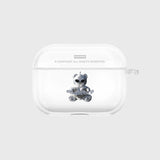 SPACE NIGHT STEEL BEAR(AIR PODS PRO-CLEAR HARD) (6598898352246)