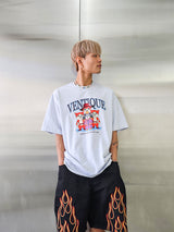 スリーキャットマスケッターズTシャツ/VENTIQUE Three Cat Musketeers T-shirt 5color