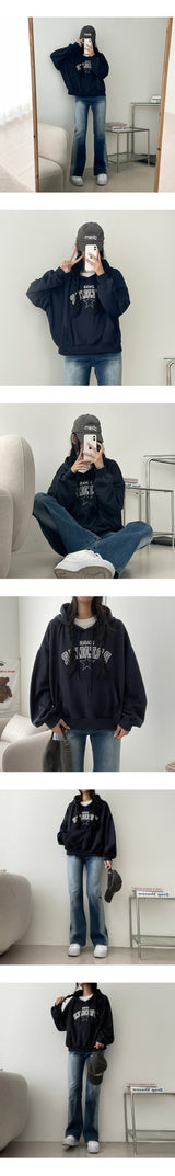 a premium embroidered hood