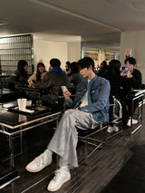 ダンブルウォッシュワイドカーゴパンツ / LMN Dumbled Washed Wide Cargo Pants (4 colors)