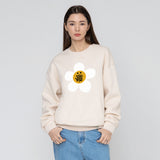 [UNISEX] TYL Big Flower Smile Logo Sweatshirt