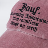 ビンテージウォッシングボールキャップ / vintage washing ball cap [pink]