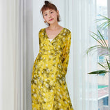 [Robe Dress] Dahila - Lemon Tree (6625182384246)