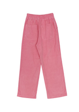 Corduroy Pintuck Band Pants  (pink)