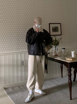 Nus. Coste Golgi Jogger Pants (Cream)