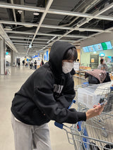 オーバーサイズブルックリンフーディ / Oversized-fit Brooklyn Hoodie (3 colors)