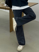 ナーブスノーブルーセミデニムパンツ / NERB SNOW BLUE SEMI DENIM PANTS(ONE COLOR)