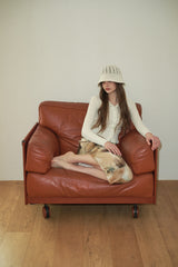 FLYNN bucket hat_ivory
