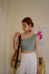 セットザルールズワンショルダートップ / Set The Rules One Shoulder Top