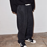ウォッシュドジーンズ / WP Washed Jeans [Washed Black]
