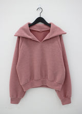 オーバーネックスウェットシャツ/over neck sweatshirt (4color)