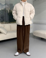 ミニマルデイリーショートパデッドジャケット / [Unisex] Minimal Daily Short Padded Jacket (11 colors)