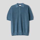 ログハーフニットポロシャツ (9 color)
