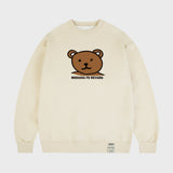 [UNISEX]OF ビッグベアスウェットシャツ