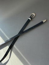 LMN クルーネルネルカウハイドベルト / LMN Krunel Cowhide Belt (3 colors)