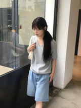 モアナデニムハーフパンツ