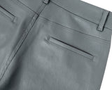 コーテッドバックスリットジーンズ / Coated Back Slit Jeans _ Grey