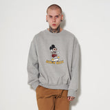 SKELETON MOUSE SWEAT SHIRT GRAY (6612487438454)