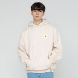 [UNISEX] スモールテープフラワードットスマイルパーカー