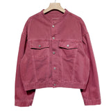 レンディーピグメントクロップデニムジャケット (5 color)