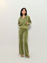 Xヒーヤジェニーベルベットタトゥーパンツ / X Heeyajenny Velvet Tattoo Pants (4590662353014)