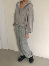 Melora hood zip-up set