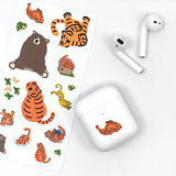 TIGER & BEAR MIX STICKERS (6538534912118)