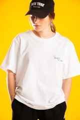 スモールドゥードゥルロゴTシャツ