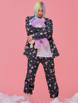 21SS Teddy Pants BLACK (6552551587958)