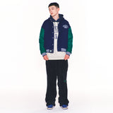 ウェア―ドピクニックバーシティジャケット/WEIRD PICNIC VARSITY JACKET (NAVY)