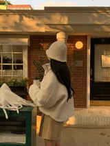 [BELLIDE MADE] Bubble tteokbokki short jumper and jacket. Jacket