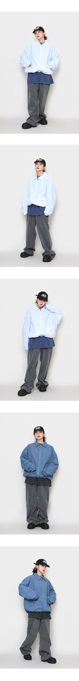 カラーストリングウィンドブレーカー / Collar String Windbreaker